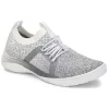 Align By NurseMates Footwear | Non-Slip Healthcare*Women's Torri Athletic Knit Sneaker Light Grey