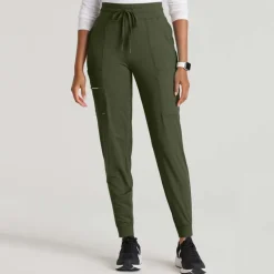 Barco One Performance Scrub Pants*Knit Women's Cargo Pro Jogger Scrub Pant