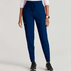 Barco One Performance Scrub Pants*Knit Women's Cargo Pro Jogger Scrub Pant