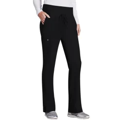 Barco One Scrub Pants*Women's 5-Pocket Knit Waist Cargo Scrub Pants-Petite