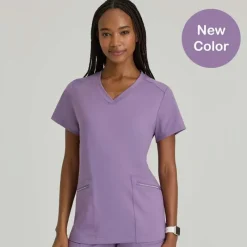 Barco One Scrub Tops*Women's Victory Performance Knit Scrub Top