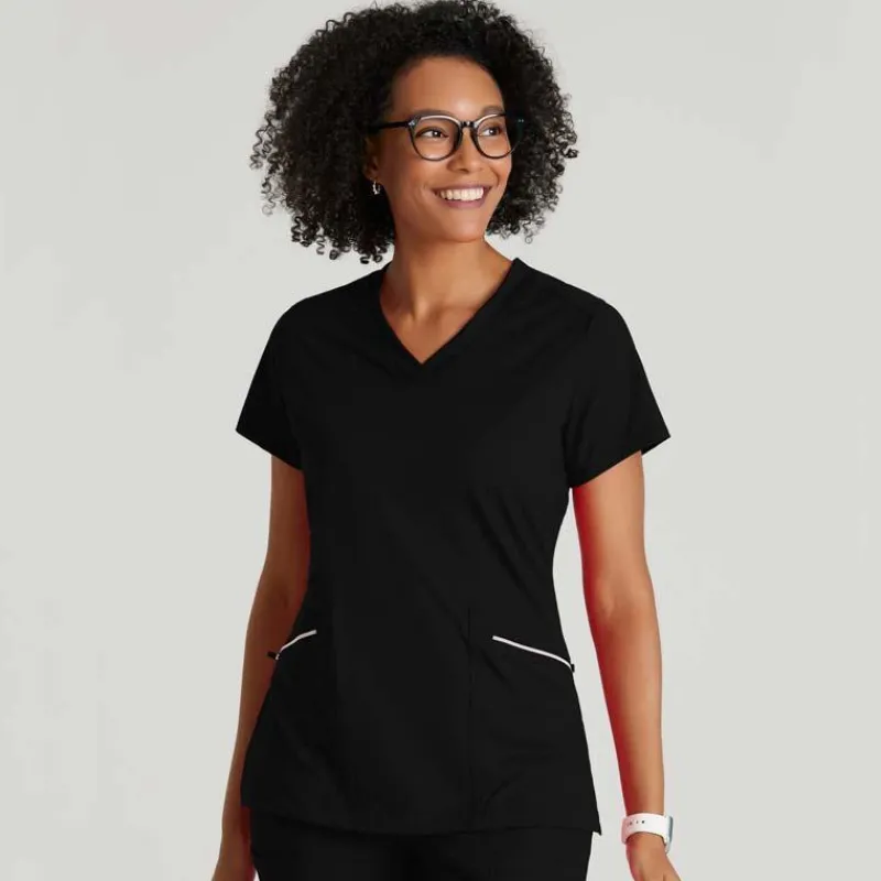 Barco One Scrub Tops*Women's Victory Performance Knit Scrub Top