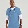 Barco Unify Scrub Tops*Men's Rally V-Neck Scrub Top