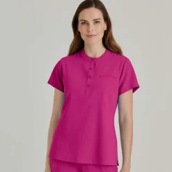 Barco Unify Scrub Tops*Women's Mission Henley Scrub Top