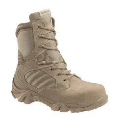 Bates Non-Slip Boots | Non-Steel Safety Toe*Men's GX-8 Desert Composite Toe Zip Boots Tan