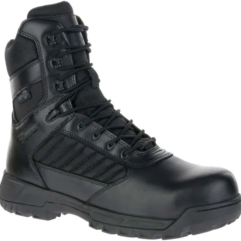 Bates Non-Steel Safety Toe | Tactical*Men's Tall Tactical Sport 2 Dryguard Waterproof Composite Toe Boot Black