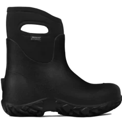 Bogs Rubber Boots | Non-Slip Boots*Men's Workman Mid Waterproof Insulated Rubber Boot Black