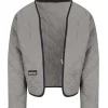 Bulwark Flame Resistant Jackets | Jackets*Men's Excel FR Flame Resistant Zip In-Zip Out Modaquilt Liner Grey