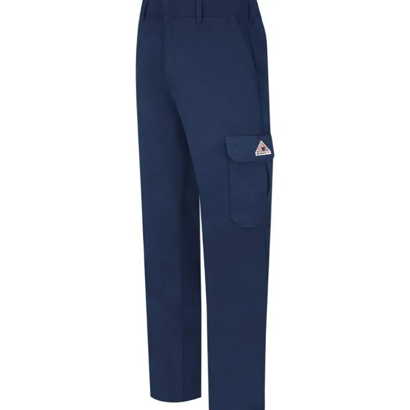 Bulwark Flame Resistant Bottoms | Work Pants*Men's Flame Resistant Cargo Work Pant Navy