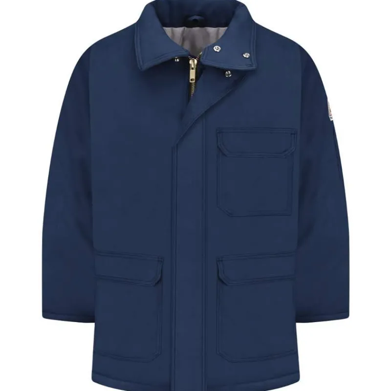 Bulwark Flame Resistant Jackets | Coats*Men's Flame Resistant Insulated Parka Navy