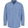 Bulwark Flame Resistant Shirts | Work Shirts*Men's Midweight Excel Fire Resistant Work Shirt