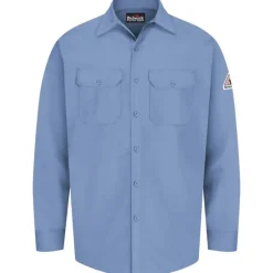 Bulwark Flame Resistant Shirts | Work Shirts*Men's Midweight Excel Fire Resistant Work Shirt