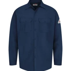 Bulwark Flame Resistant Shirts | Work Shirts*Men's Midweight Excel Fire Resistant Work Shirt