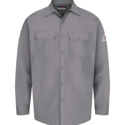 Bulwark Flame Resistant Shirts | Work Shirts*Men's Midweight Excel Fire Resistant Work Shirt