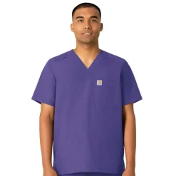 Carhartt Force Essentials Scrub Tops*Men's V-Neck Scrub Top
