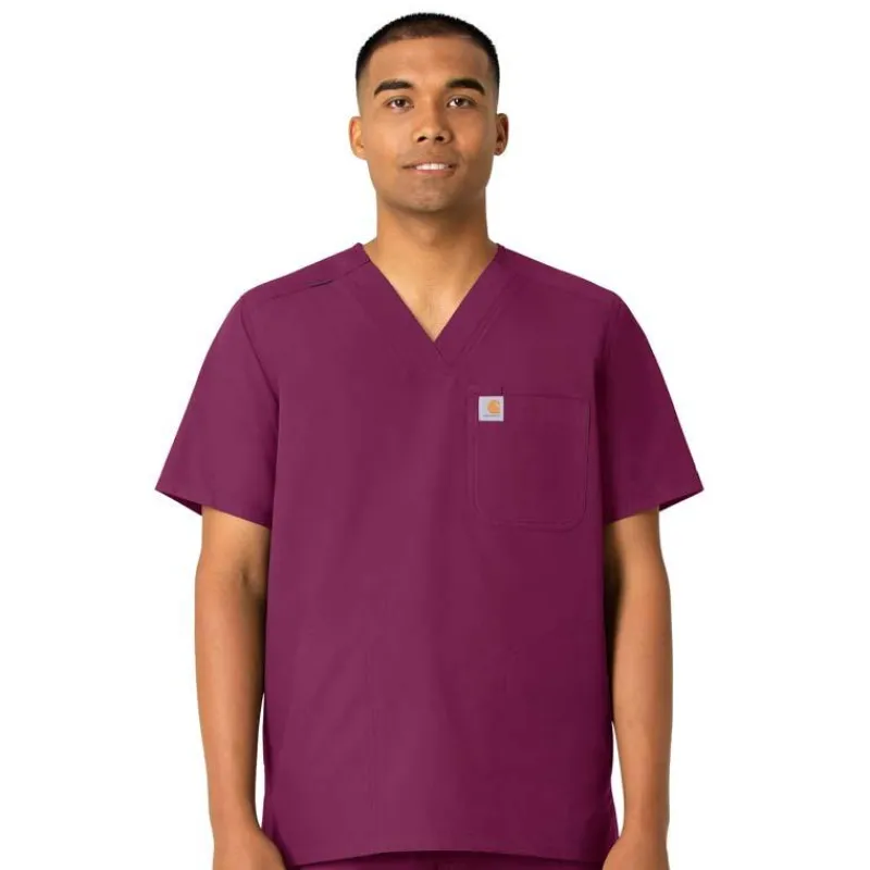 Carhartt Force Essentials Scrub Tops*Men's V-Neck Scrub Top