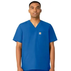 Carhartt Force Essentials Scrub Tops*Men's V-Neck Scrub Top