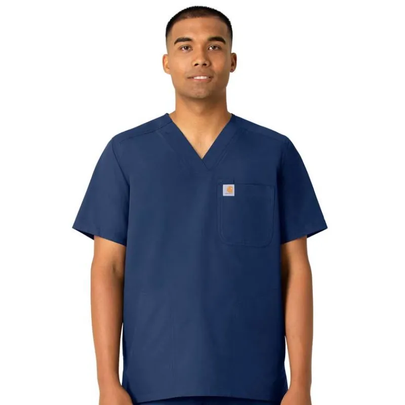 Carhartt Force Essentials Scrub Tops*Men's V-Neck Scrub Top