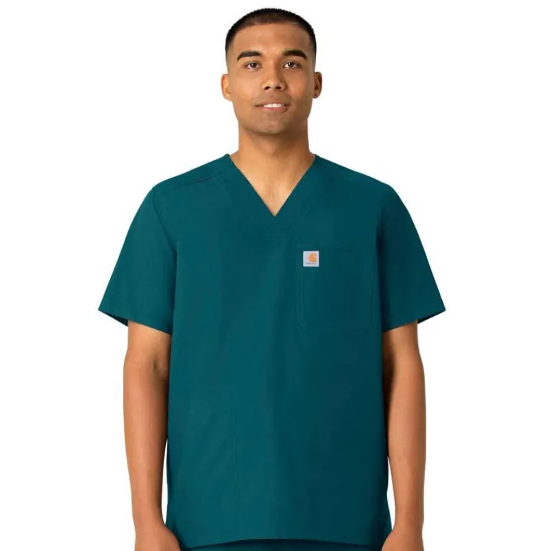 Carhartt Force Essentials Scrub Tops*Men's V-Neck Scrub Top