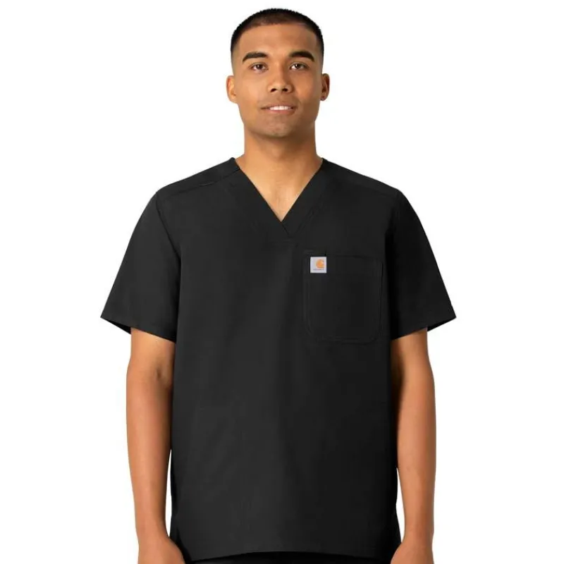 Carhartt Force Essentials Scrub Tops*Men's V-Neck Scrub Top