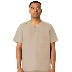 Carhartt Force Essentials Scrub Tops*Men's V-Neck Scrub Top