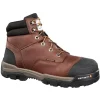 Carhartt Non-Slip Boots | Non-Steel Safety Toe*Ground Force Men's 6" Waterproof Composite Toe Work Boot Peanut Oil Tan