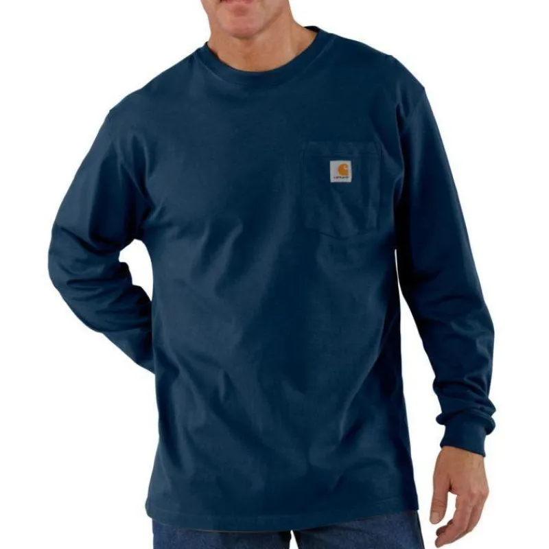 Carhartt T-Shirts*Long Sleeve Pocket T-Shirt