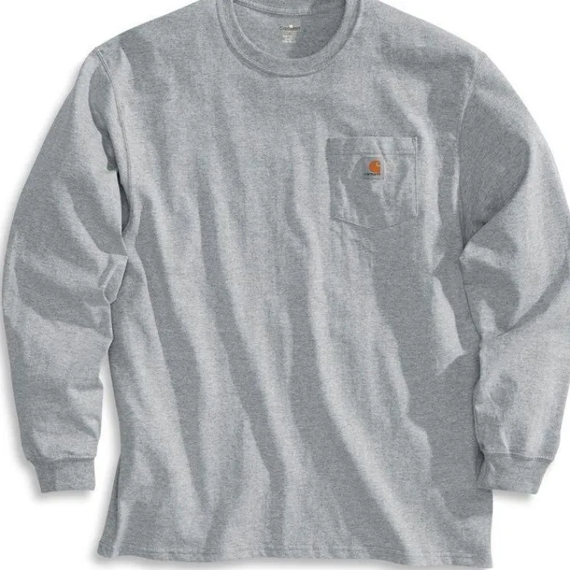 Carhartt T-Shirts*Long Sleeve Pocket T-Shirt