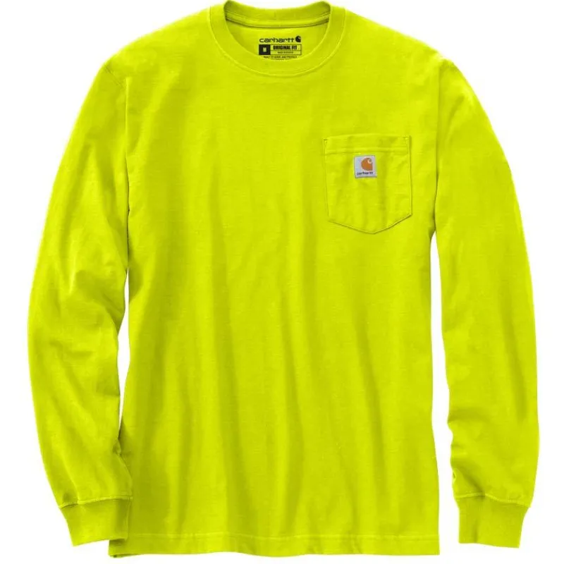 Carhartt T-Shirts*Long Sleeve Pocket T-Shirt