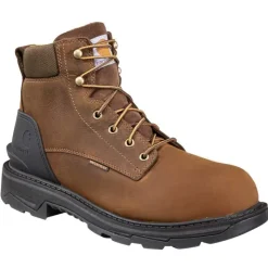 Carhartt Non-Slip Boots | Work Boots*Men's 6" Ironwood Waterproof Soft Toe Brown Work Boot Bison Brown Oil Tan