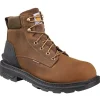 Carhartt Non-Slip Boots | Work Boots*Men's 6" Ironwood Waterproof Alloy Toe Brown Work Boot Bison Brown Oil Tan