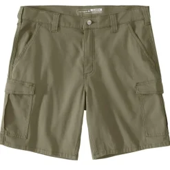 Carhartt Shorts*Men's 9" Rugged Flex Relaxed Fit Canvas Cargo Work Short