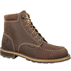 Carhartt Non-Slip Boots | Work Boots*Men's 6" Soft Toe Waterproof Work Boot Dark Bison