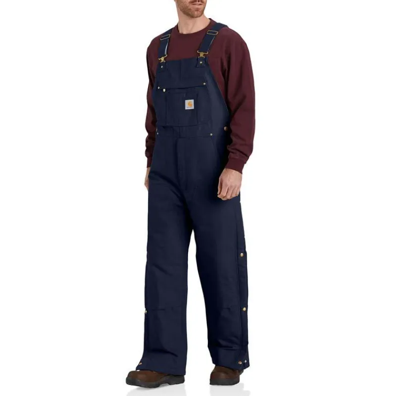 Carhartt Bib Overalls*Men's Firm Duck Insulated Bib Overall