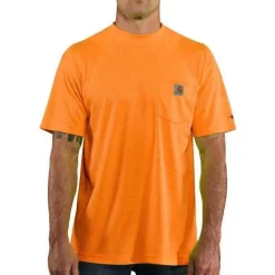 Carhartt Hi-Visibility Shirts | T-Shirts*Men's Force Color Enhanced Short Sleeve T-Shirt