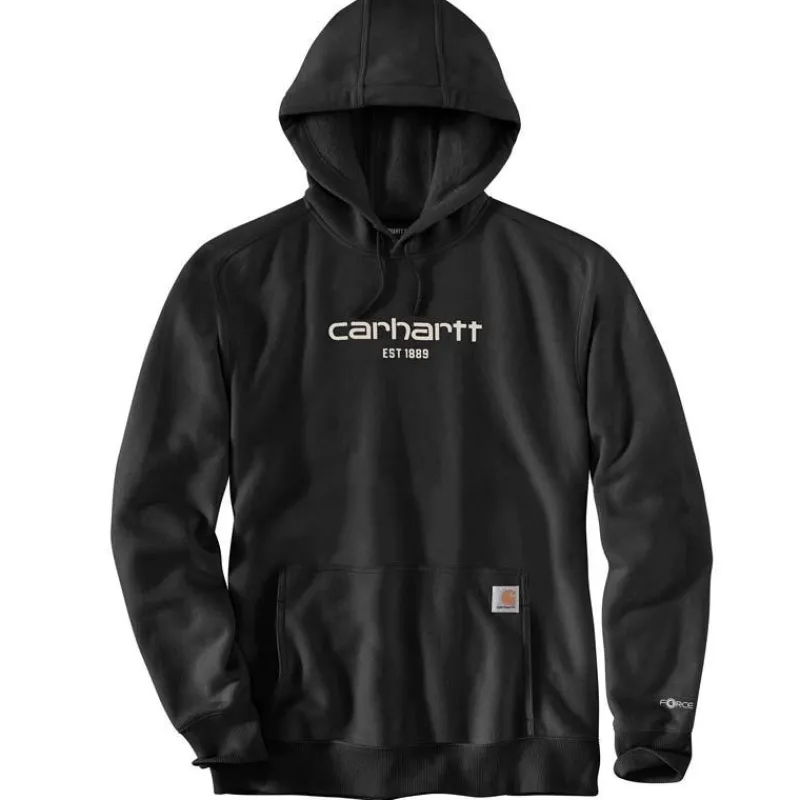 Carhartt Hoodies*Men's Force Relaxed Fit Lightweight Logo Graphic Hoodie Sweatshirt