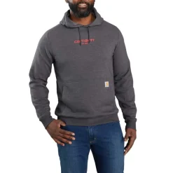 Carhartt Hoodies*Men's Force Relaxed Fit Lightweight Logo Graphic Hoodie Sweatshirt