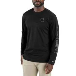 Carhartt T-Shirts*Men's Force Sun Defender Lightweight Logo Graphic T-Shirt
