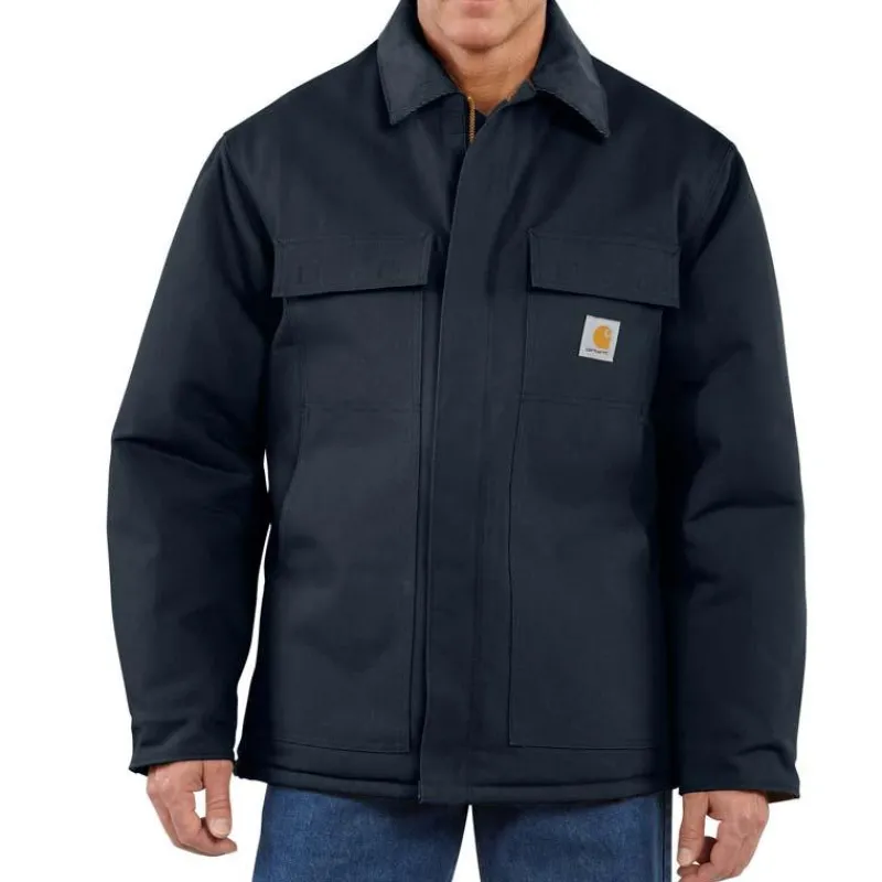 Carhartt Coats*Men's Loose Fit Firm Duck Insulated Traditional Coat