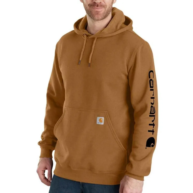 Carhartt Hoodies*Men's Midweight Hooded Logo Sweatshirt