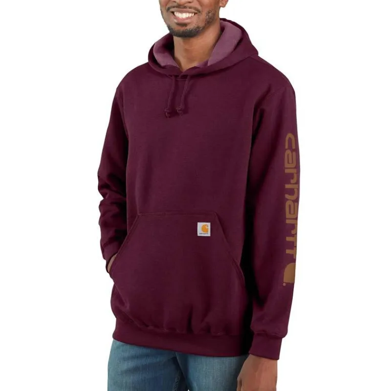 Carhartt Hoodies*Men's Midweight Hooded Logo Sweatshirt