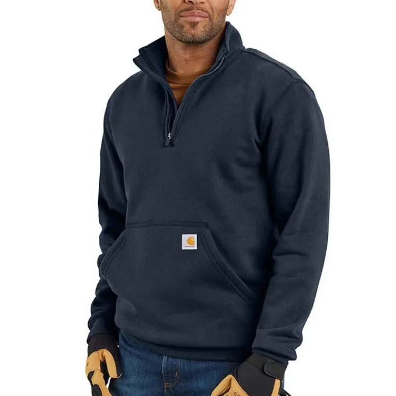 Carhartt Sweatshirts*Men's Midweight Quarter-Zip Mock-Neck Sweatshirt
