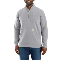 Carhartt Sweatshirts*Men's Midweight Quarter-Zip Mock-Neck Sweatshirt