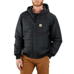 Carhartt Jackets*Men's Rain Defender Relaxed Fit Lightweight Insulated Hooded Jacket