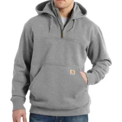 Carhartt Hoodies*Men's Rain-Defender Paxton Zip Mock Hoodie