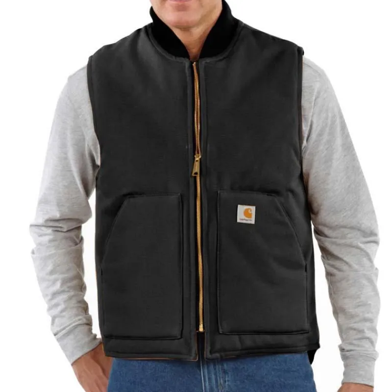 Carhartt Vests*Men's Relaxed Fit Firm Duck Insulated Vest