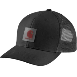 Carhartt Hats & Caps*Men's Rugged Flex Twill Mesh-Back Logo Patch Cap