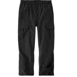 Carhartt Rain Pants & Bibs*Men's Storm Defender Relaxed Fit Waterproof Pant Black