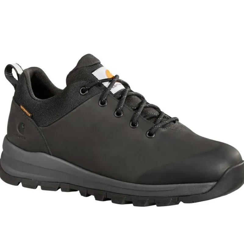 Carhartt Non-Slip Boots | Hiking*Men's Waterproof Alloy Toe Black Low Hiker Black Nubuck