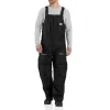 Carhartt Bib Overalls*Men's Yukon Extremes Insulated Double Front Biberall Black